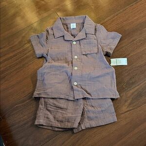 BABY GAP COTTON GAUZE MATCHING SET